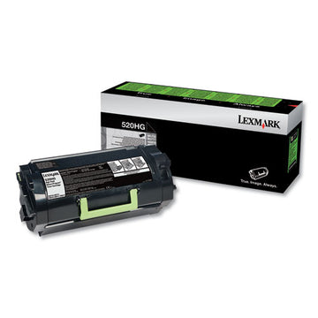Lexmark™ 52d0h0g Return Program High-yield Toner, 25,000 Page-yield, Black freeshipping - TVN Wholesale